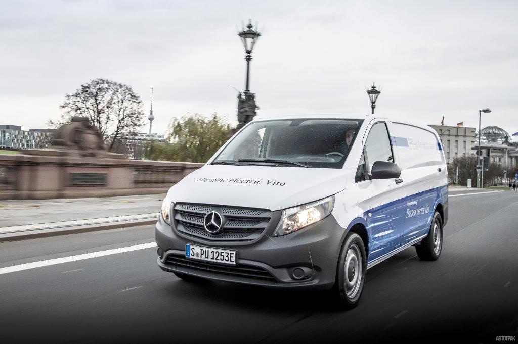 Mercedes-Benz Vans предлагает электромобили