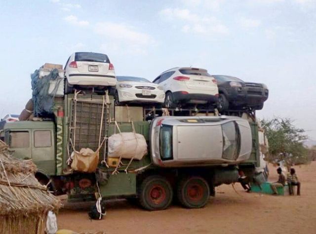 Перевозка автомобилей в Судане
