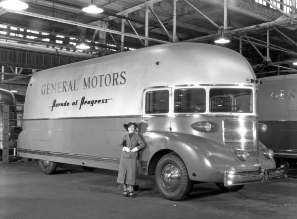 GM Streamliner был построин для выставки Чикаго (1936-1940)