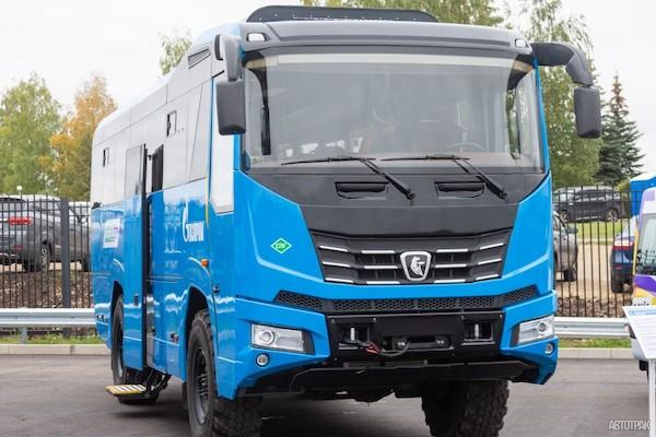 КАМАЗ разработает для «Газпрома» автобус и внедорожный грузовик