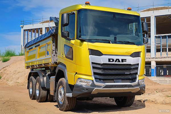 Новые строительные грузовики DAF XDC и DAF XFC